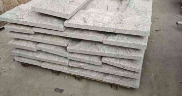 毕节芝麻白蘑菇石，自然面