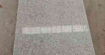 毕节芝麻白光面毛板