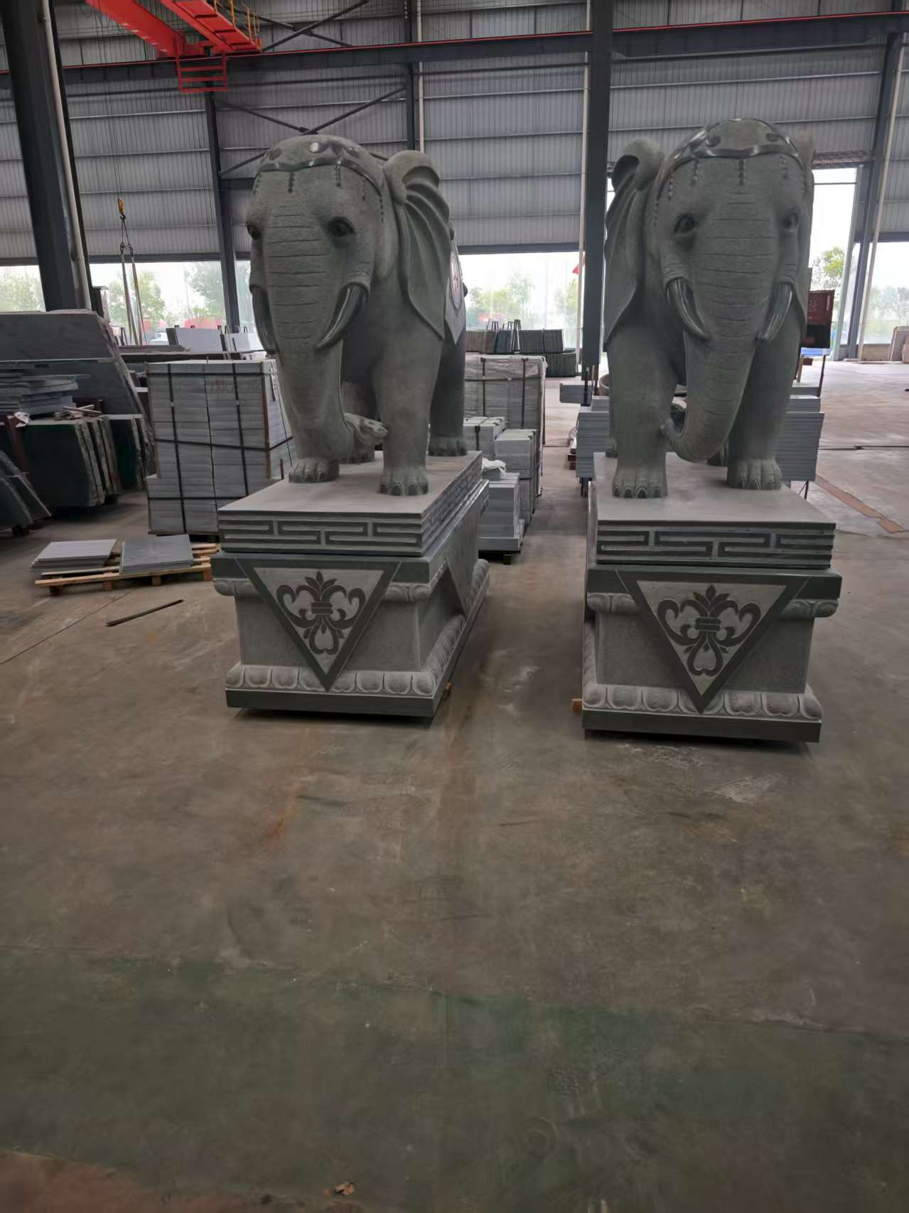 毕节芝麻灰花岗岩对象 芝麻白芝麻灰大象