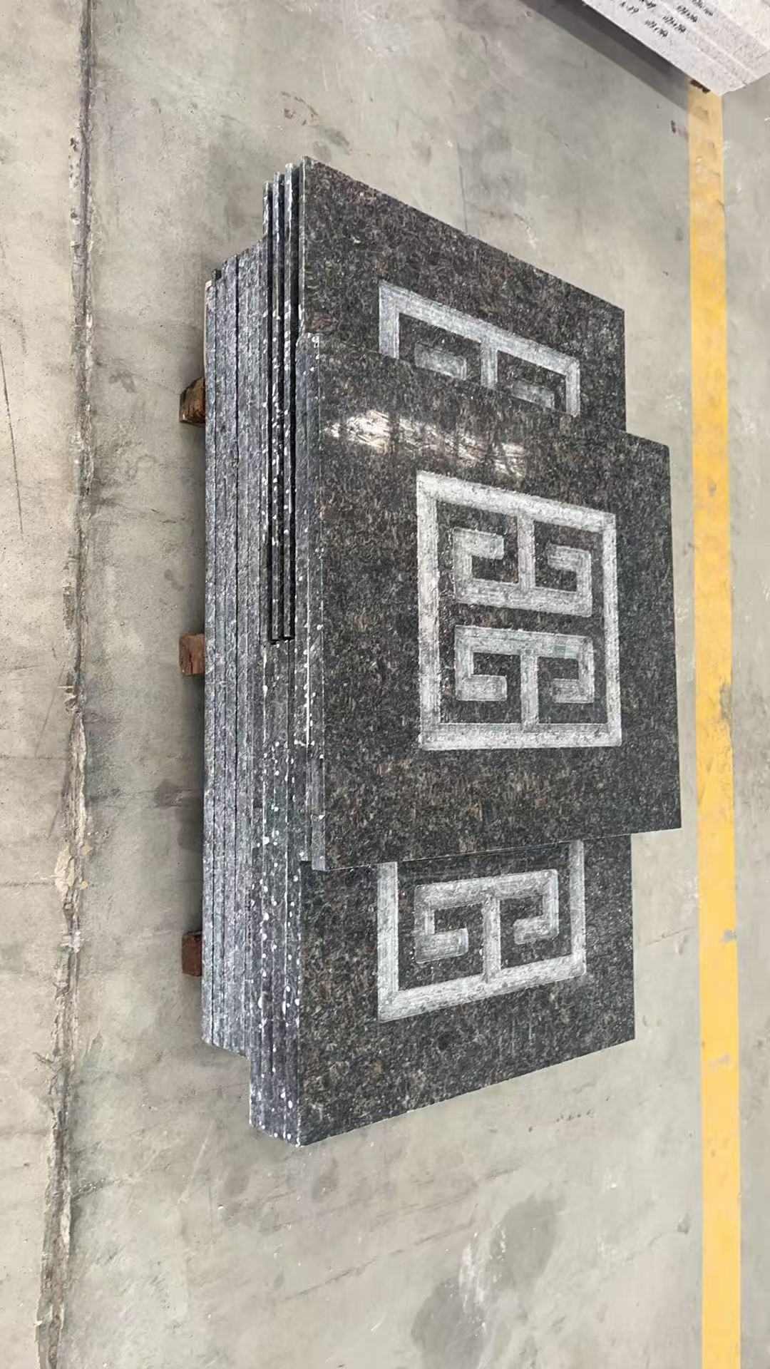 毕节英国棕回纹雕刻版